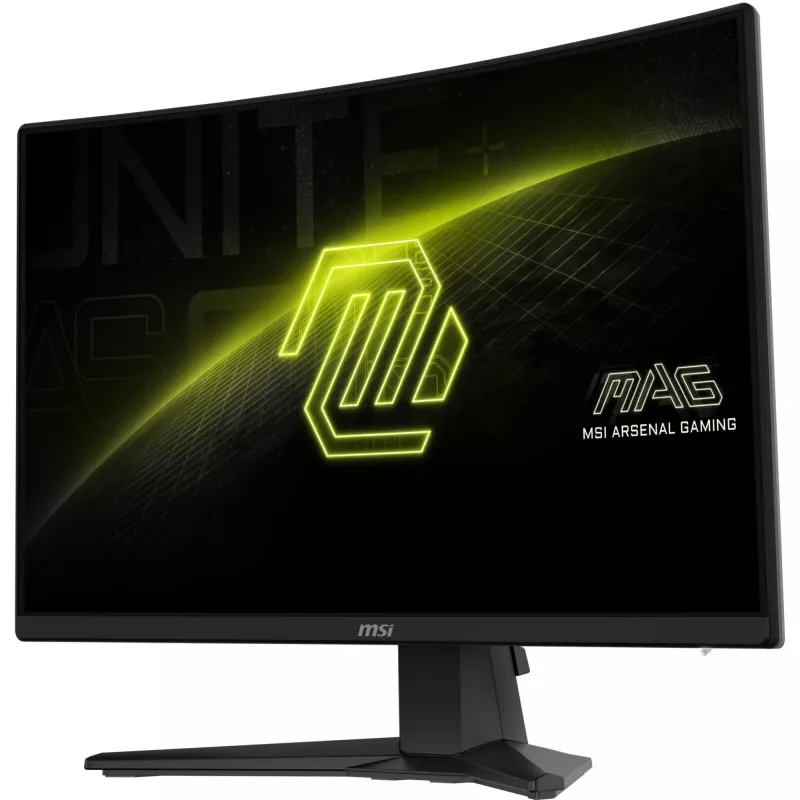 Monitorius MSI MAG 242C 23,6 colio lenktas LCD Full HD 1920×1080 VA 180Hz 1ms MPRT HDMI DisplayPort VESA 100×100