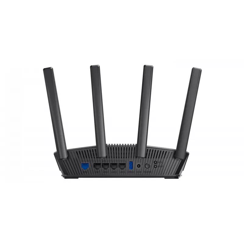 ASUS RT-BE82U BE6500 belaidis maršrutizatorius 2.5 Gigabit Ethernet Dviejų juostų (2,4 GHz / 5 GHz) Juoda