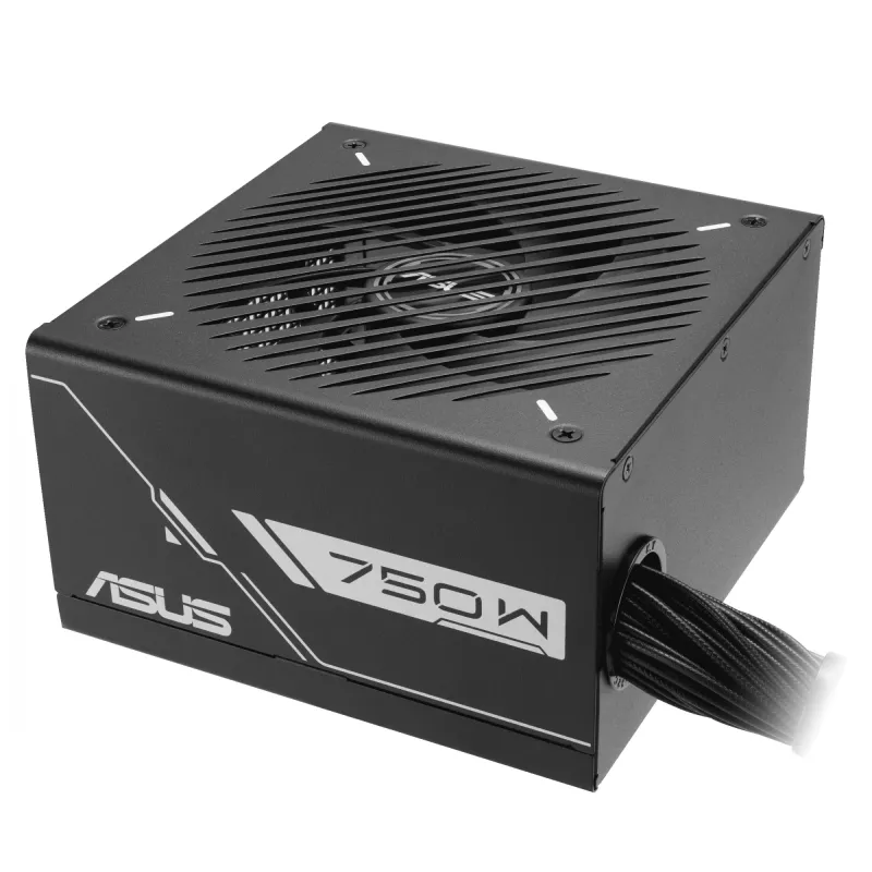 ATX maitinimo šaltinis ASUS Prime‑750B‑Juoda 750 W, 80 PLUS Bronze, 135 mm ventiliatorius, 20+4 pin, 3× PCIe 8-pin, nemodulinis