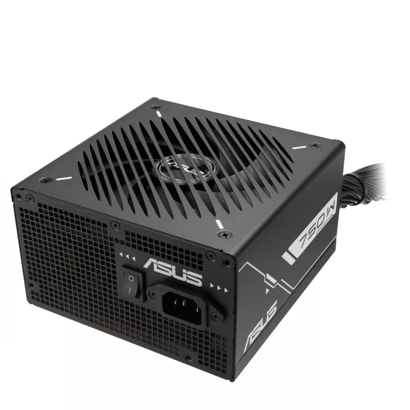 ATX maitinimo šaltinis ASUS Prime‑750B‑Juoda 750 W, 80 PLUS Bronze, 135 mm ventiliatorius, 20+4 pin, 3× PCIe 8-pin, nemodulinis