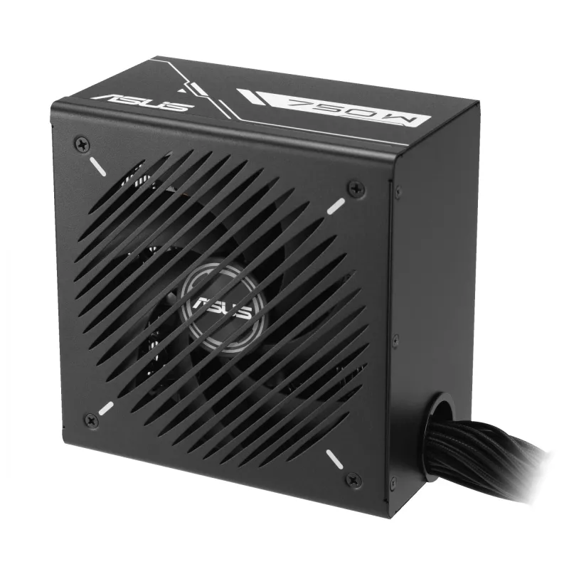 ATX maitinimo šaltinis ASUS Prime‑750B‑Juoda 750 W, 80 PLUS Bronze, 135 mm ventiliatorius, 20+4 pin, 3× PCIe 8-pin, nemodulinis