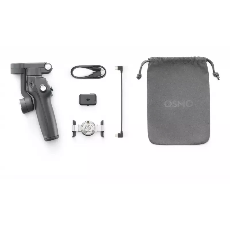 Išmaniojo telefono kameros stabilizatorius DJI OSMO MOBILE 7P Juoda 0,3 kg