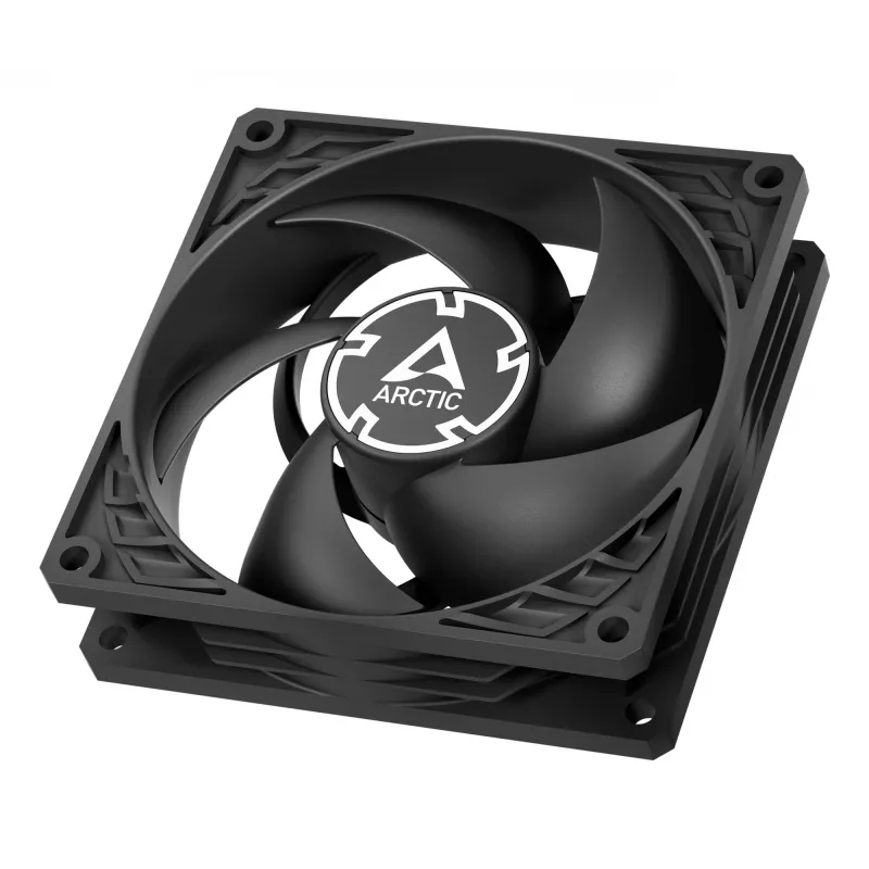 ARCTIC P9 PWM PST (juoda) – 92 mm PWM ventiliatorius su kabelio skirstytuvu