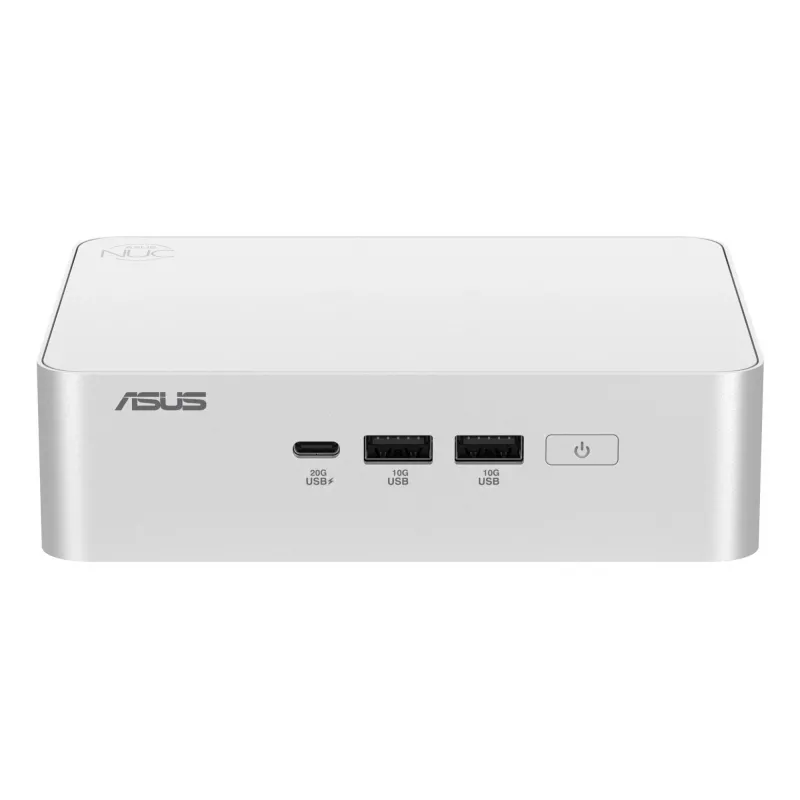 Mini PC barebone ASUS NUC 15 Pro+ RNUC15CRSU900002 — Intel Core Ultra 9 (16 branduolių/16 gijų), DDR5 iki 192 GB, Intel Arc 140T, Wi‑Fi 7, 2x HDMI 2.1, 2x Thunderbolt 4
