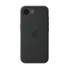 APPLE Silikono dėklas iPhone 16e, juodas