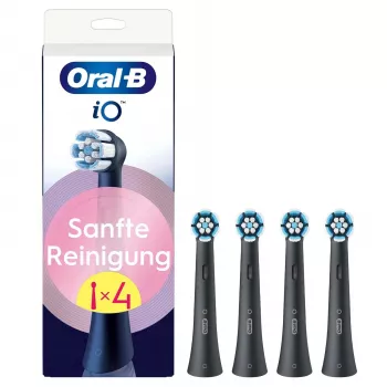 Oral-B 194631 dantų šepetėlio galvutė 4 vnt. juoda