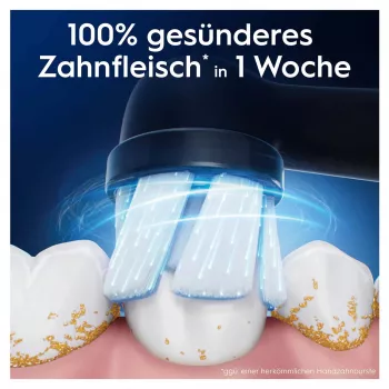 Oral-B 194631 dantų šepetėlio galvutė 4 vnt. juoda