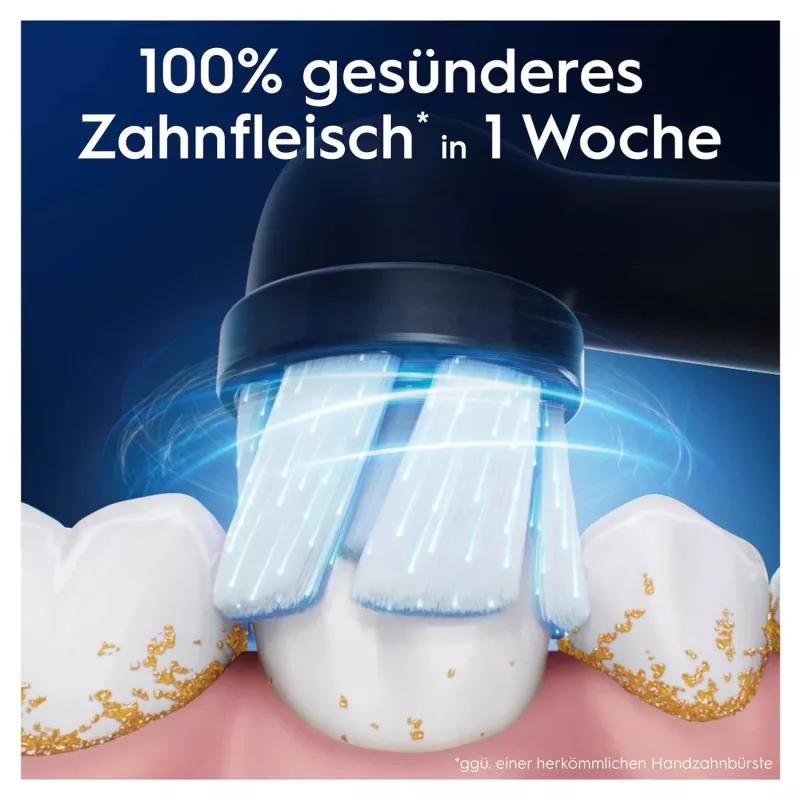 Oral-B 194631 dantų šepetėlio galvutė 4 vnt. juoda
