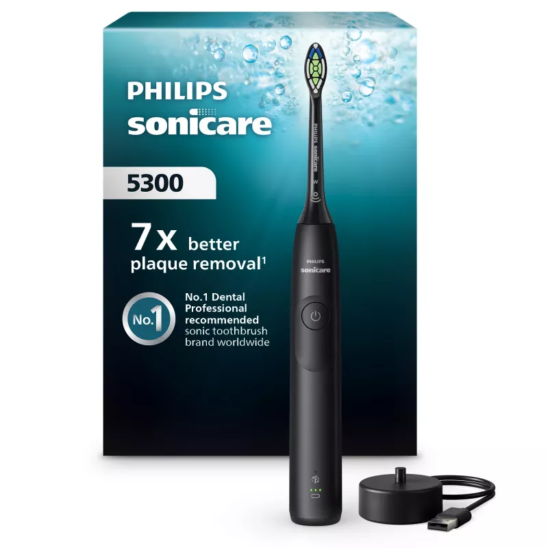 Philips Sonicare 5300 serija Series 5300 HX7101/01 Įkraunamas soninis elektrinis dantų šepetėlis