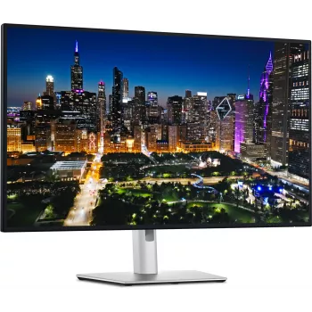 DELL UltraSharp U3225QE monitorius 80 cm (31,5 col.) 3840 x 2160 pikselių 4K Ultra HD LCD juodas, sidabrinis