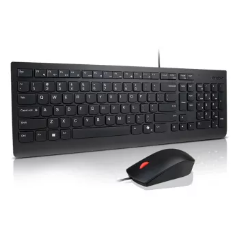 Lenovo 4X31R64446 klaviatūra su pele, universali USB, nordiška, juoda