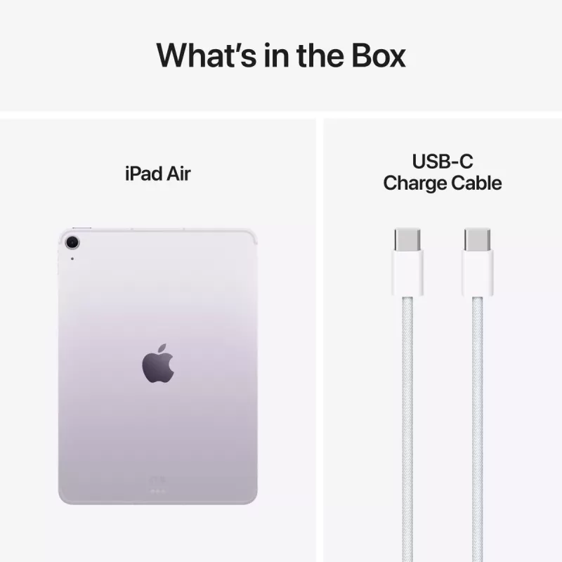 APPLE iPad Air (2025) - M3 - 11in - 7th Gen - Wi-Fi + Cellular - 128GB - Violetinė