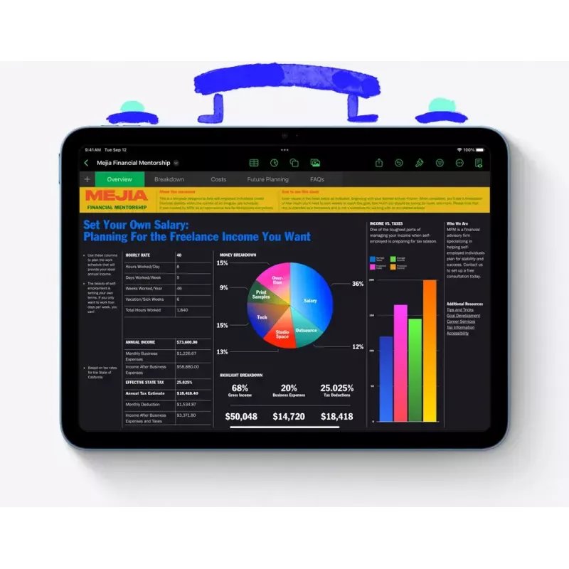 Planšetinis kompiuteris Apple iPad 5G LTE-TDD & LTE-FDD 11 colių A16 128 GB iPadOS 18