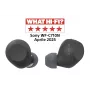Sony WFC710NB.CE7, Tikras belaidis stereo (TWS), Skambučiai/Muzika, 20 - 20000 Hz, 48.4 g, Ausinės, Juoda