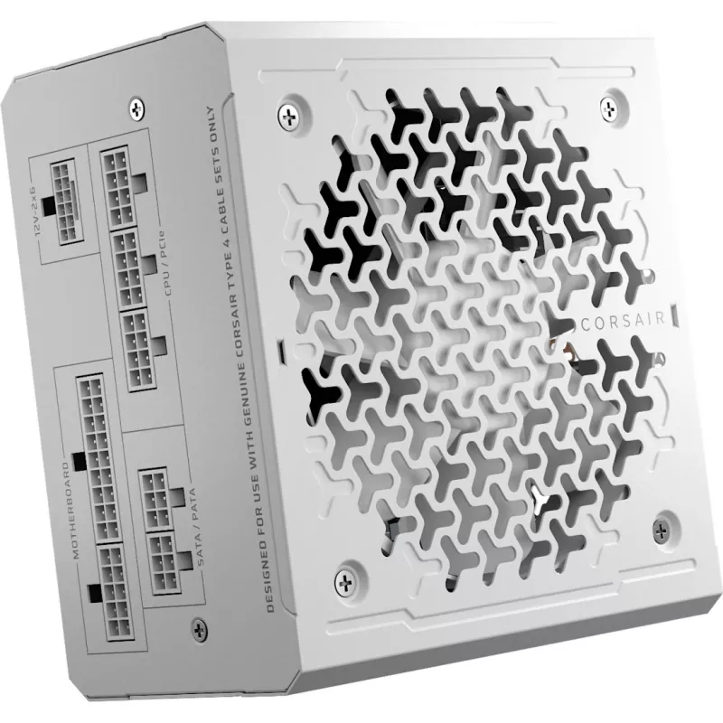 CORSAIR maitinimo blokas - Rme SeriesT Rm750e - pilnai modulinis, mažo triukšmo ATX - Baltas