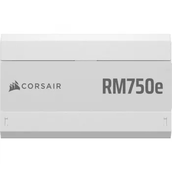 CORSAIR maitinimo blokas - Rme SeriesT Rm750e - pilnai modulinis, mažo triukšmo ATX - Baltas