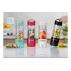 Nešiojamas blenderis NUTRIBULLET Portable 0.475 L — violetinė, 2000 mAh baterija, Tritan indas
