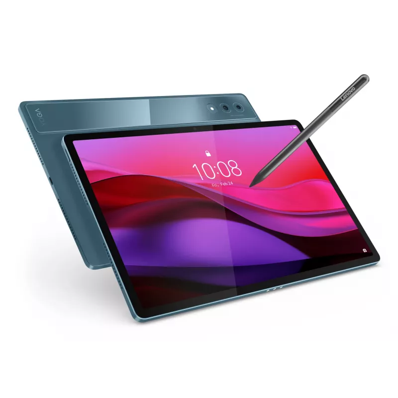 Lenovo Yoga Tab Plus Snapdragon 256 GB 32,3 cm (12,7 colio) 16 GB Wi-Fi 7 (802.11be) Android 14 žalsvai mėlyna