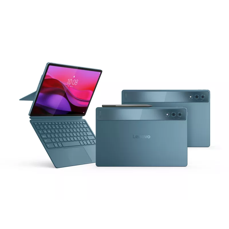 Lenovo Yoga Tab Plus Snapdragon 256 GB 32,3 cm (12,7 colio) 16 GB Wi-Fi 7 (802.11be) Android 14 žalsvai mėlyna