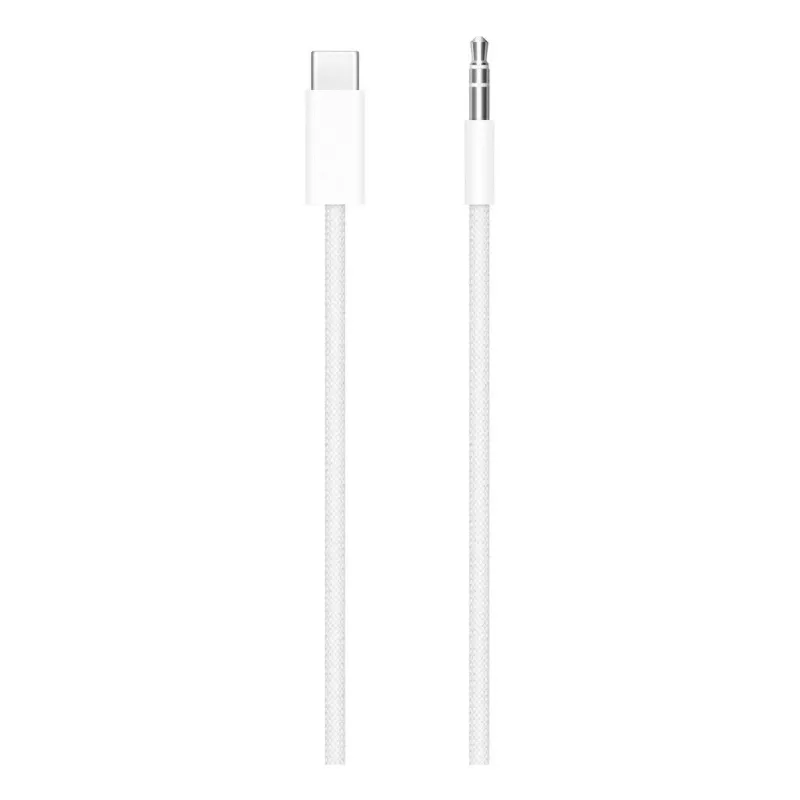 Garso kabelis Apple MDV84ZM/A 1.2m 3.5mm USB Type-C Baltas