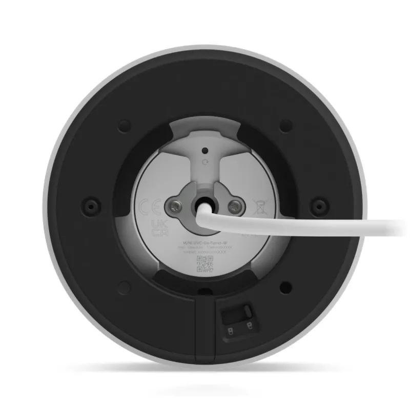 IP stebėjimo kamera UBIQUITI G6 Turret — 8 MP (3864×2160), PoE, IP66, 30 kadrų/s, 134,1° įstrižainė, naktinis matymas 30 m