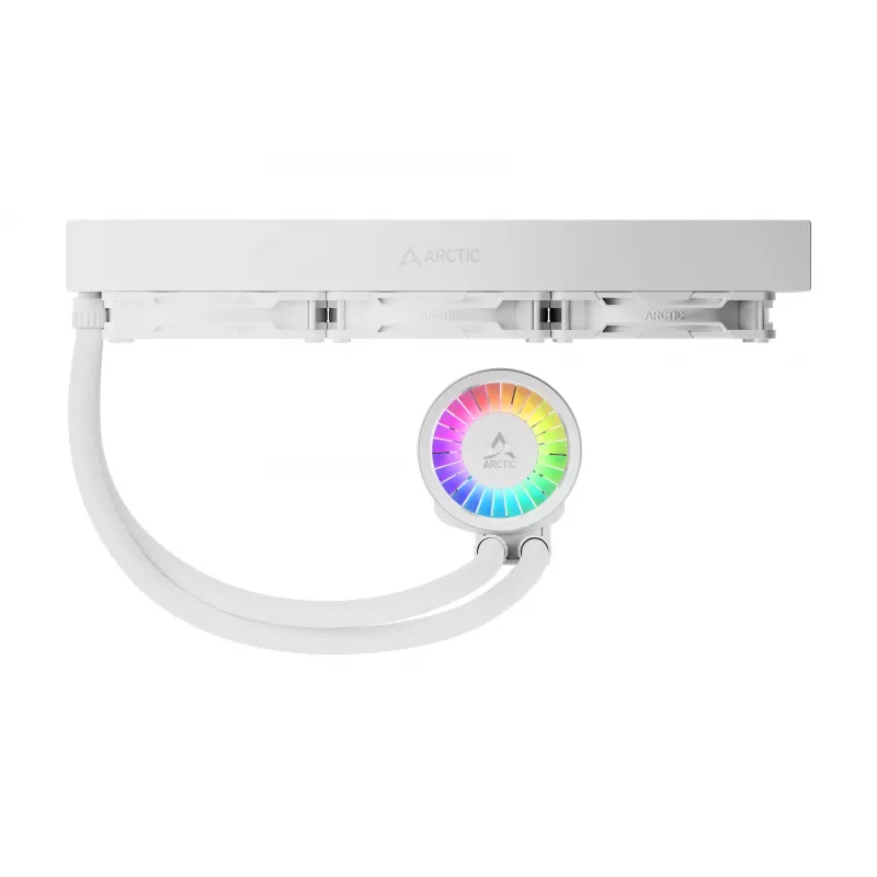 ARCTIC Liquid Freezer III Pro 360 A-RGB (balta) - Daugialypis suderinamas viskas viename CPU vandens aušintuvas su A-RGB