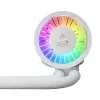 ARCTIC Liquid Freezer III Pro 360 A-RGB (balta) - Daugialypis suderinamas viskas viename CPU vandens aušintuvas su A-RGB