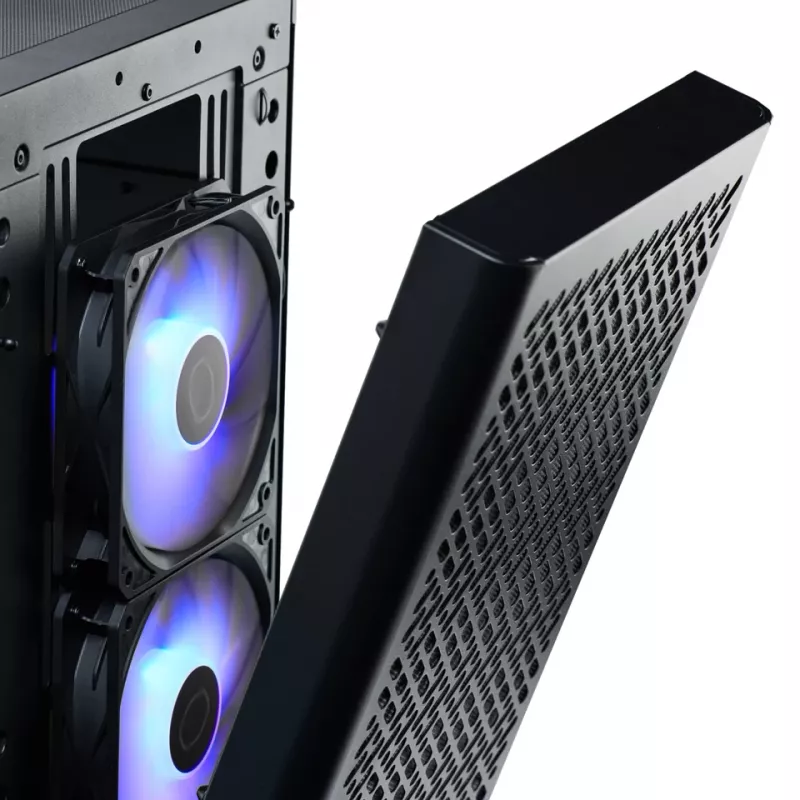 PC korpusas Cooler Master Elite 502 Midi Tower juodas