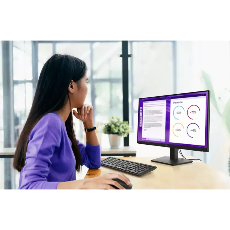 DELL E Series E2425HM kompiuterio monitorius 60,5 cm (23,8 colio) 1920 x 1080 pikselių Full HD LCD juodas