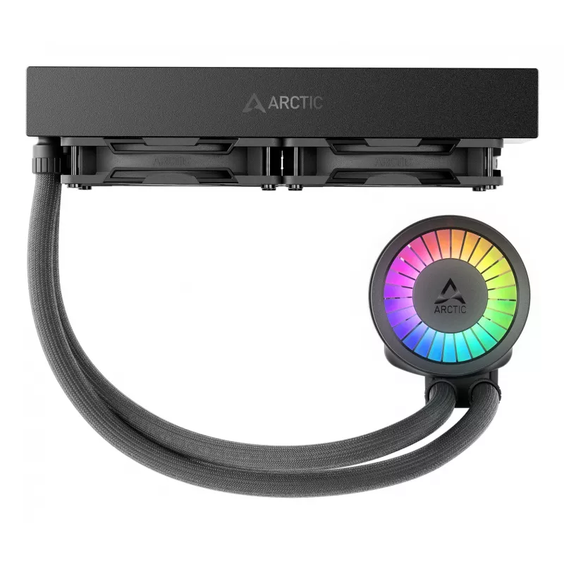 ARCTIC Liquid Freezer III Pro 240 A-RGB - Universalus viskas viename CPU vandens aušintuvas su A-RGB juodos spalvos