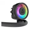 ARCTIC Liquid Freezer III Pro 240 A-RGB - Universalus viskas viename CPU vandens aušintuvas su A-RGB juodos spalvos