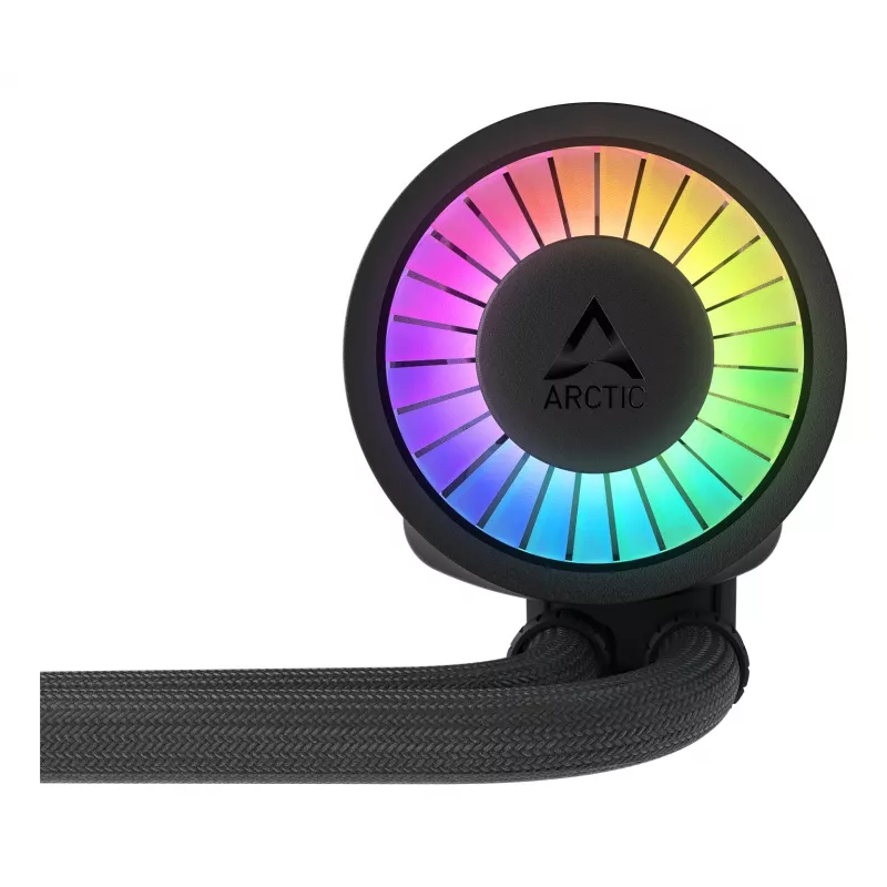 ARCTIC Liquid Freezer III Pro 240 A-RGB - Universalus viskas viename CPU vandens aušintuvas su A-RGB juodos spalvos