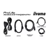 iiyama ProLite XCB3497WQSNPH-B1 kompiuterio monitorius 86,4 cm (34 colių) 3440 x 1440 pikselių „UltraWide Quad HD“ LED juodas