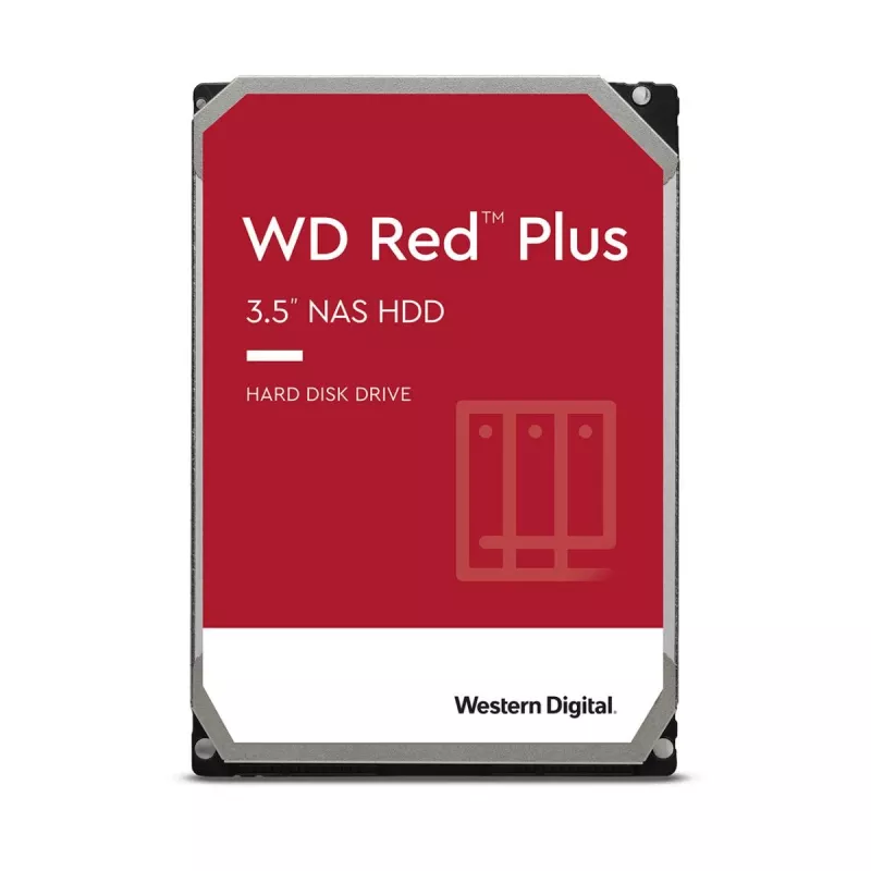 WESTERN DIGITAL kietasis diskas - Red Plus WD100EFGX - 10 TB - SATA - 3,5 col. - 7200 aps./min.