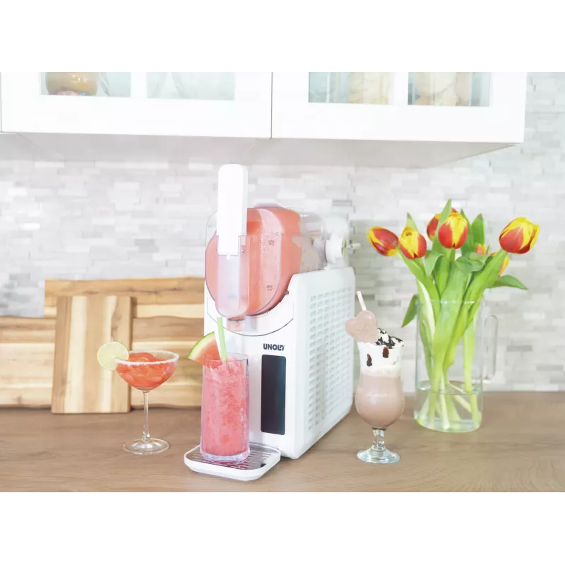 Unold Slush-Eismaschine Susi 48940 Kompresorinis ledų gaminimo aparatas 2 L 220 W Balta