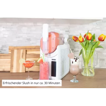 Unold Slush-Eismaschine Susi 48940 Kompresorinis ledų gaminimo aparatas 2 L 220 W Balta