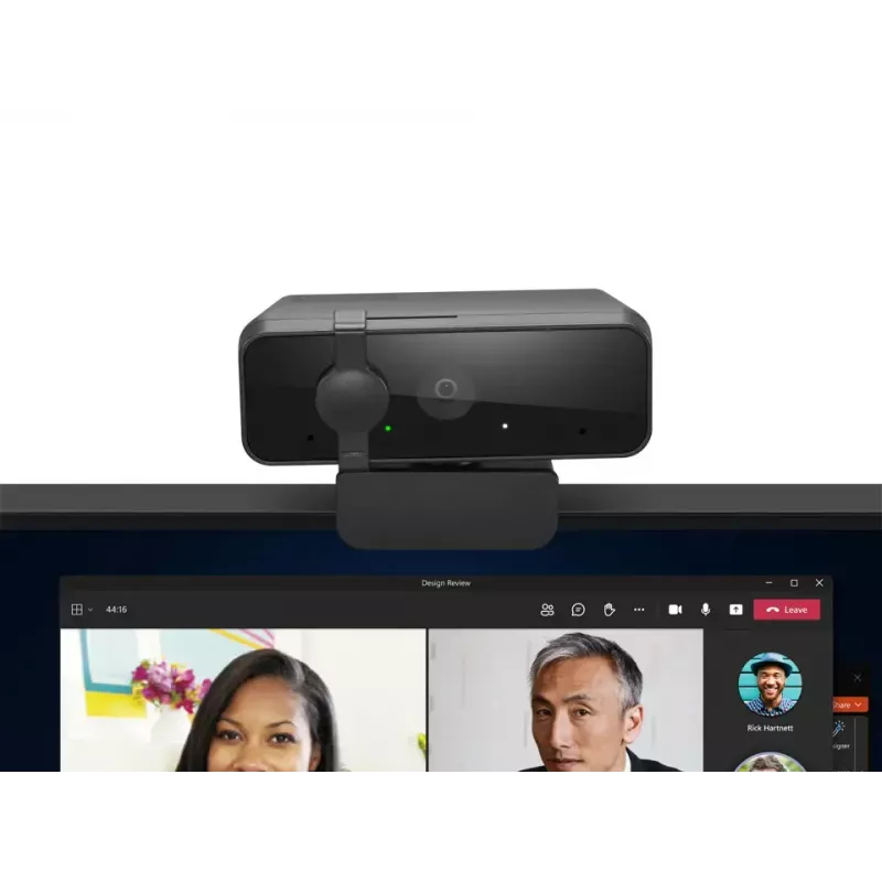 Lenovo Essential FHD Gen2 internetinė kamera 1920 x 1080 pikselių USB 2.0 juoda