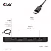CLUB3D DisplayPort™ į Triple HDMI™ 8K60Hz šakotuvas, DisplayPort, HDMI, 2.1b/1.4a, 13,5 Mbit/s, 120 Hz, 3840 x 2160, 7680 x 4320