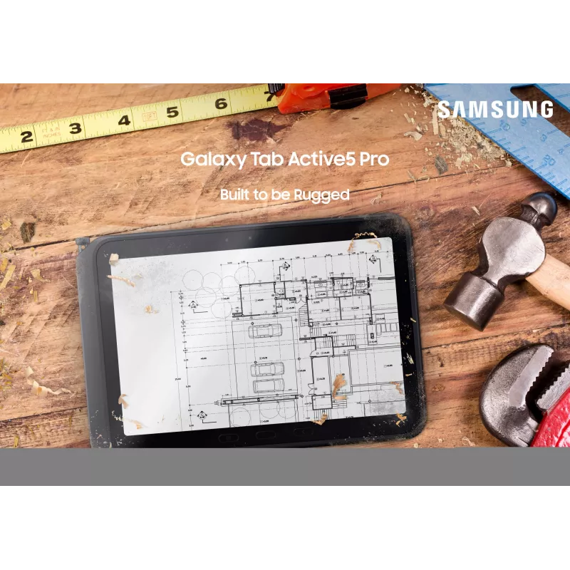 Samsung Galaxy Tab Active5 Pro 5G Enterprise Edition Snapdragon LTE 256 GB 25,6 cm (10,1 colio) 8 GB Wi-Fi 6 (802.11ax) Android 15 Žalia