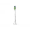 Dantų šepetėlio keičiamosios galvutės Philips HX6064/87 Optimal White — 4 vnt., balta, vidutinio kietumo šereliai