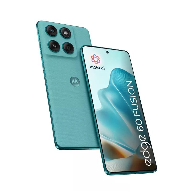 Motorola edge 60 fusion 16,9 cm (6,67 colio) Dual SIM Android 15 5G USB Type-C 8 GB 256 GB 5200 mAh Turquoise