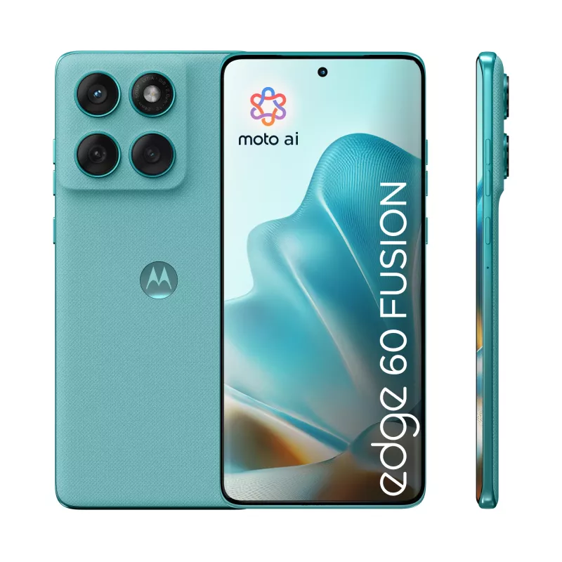 Motorola edge 60 fusion 16,9 cm (6,67 colio) Dual SIM Android 15 5G USB Type-C 8 GB 256 GB 5200 mAh Turquoise