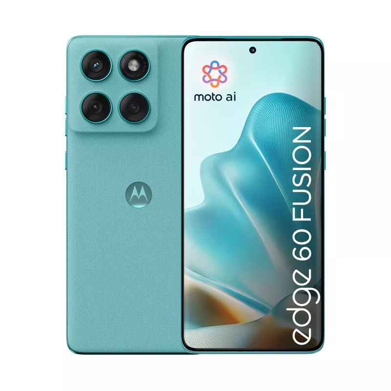 Motorola edge 60 fusion 16,9 cm (6,67 colio) Dual SIM Android 15 5G USB Type-C 8 GB 256 GB 5200 mAh Turquoise