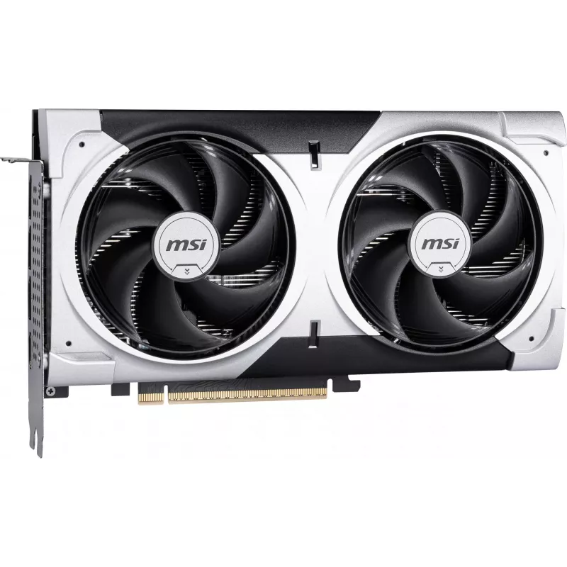 Vaizdo plokštė MSI GeForce RTX 5060 Ti 8 GB GDDR7, PCIe 5.0, 4608 CUDA, 2602 MHz boost, 128 bitų, 2 ventiliatoriai, 180 W