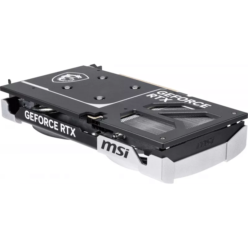 Vaizdo plokštė MSI GeForce RTX 5060 Ti 8 GB GDDR7, PCIe 5.0, 4608 CUDA, 2602 MHz boost, 128 bitų, 2 ventiliatoriai, 180 W