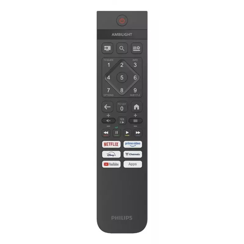 Philips 43PUS8010/12 televizorius 109,2 cm (43 col.) 4K Ultra HD išmanusis televizorius Wi-Fi juodos spalvos