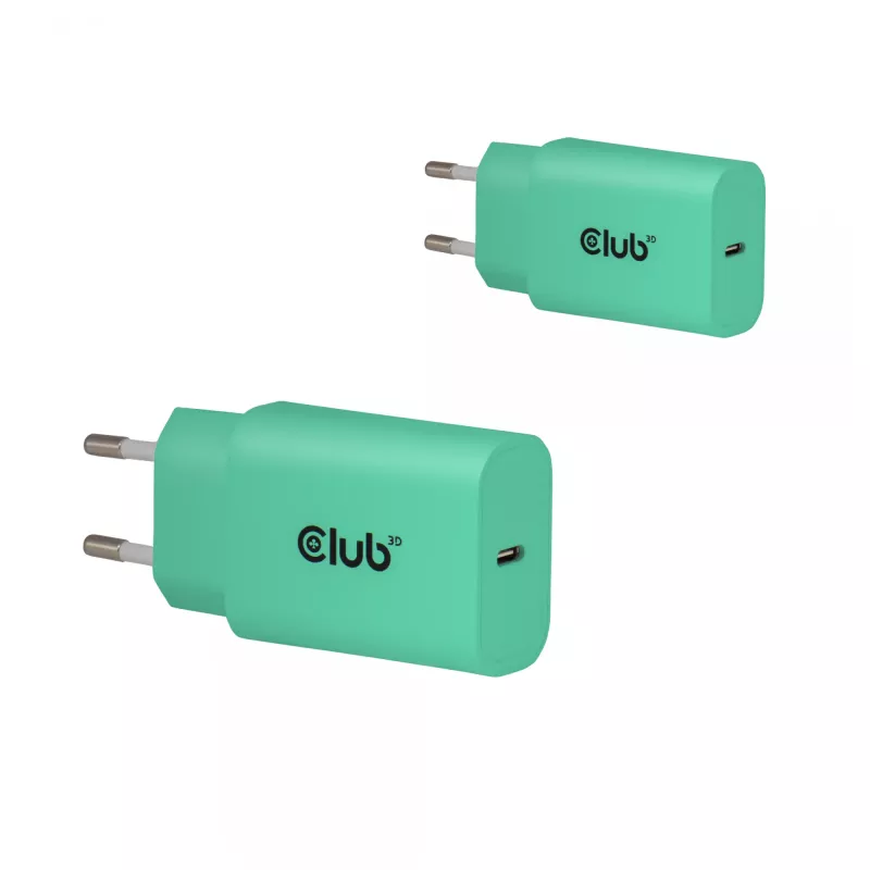 USB-C Charger 2-Pack 30W by club 3d — Dual 30W USB-C Power Adapters