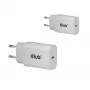 USB‑C įkroviklis 2 vnt. rinkinys CLUB3D CAC-3020, 30 W bendra galia, balta