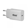 USB‑C įkroviklis 2 vnt. rinkinys CLUB3D CAC-3020, 30 W bendra galia, balta