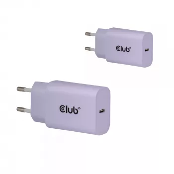 Maitinimo adapteris club 3d USB-C įkroviklis 30 W 2 vnt. pakuotėje, kompaktiškas, skirtas telefonams ir planšetėms